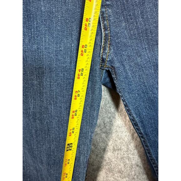 Rag & Bone Wmns Dark Blue High Rise Straight Leg Denim Jeans Size 28 Made in USA - Picture 8 of 9